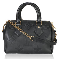 Black Giant Monogram Empreinte Speedy Bandouliere 20