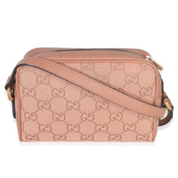 Pink GG Canvas Mini Ophidia Shoulder Bag
