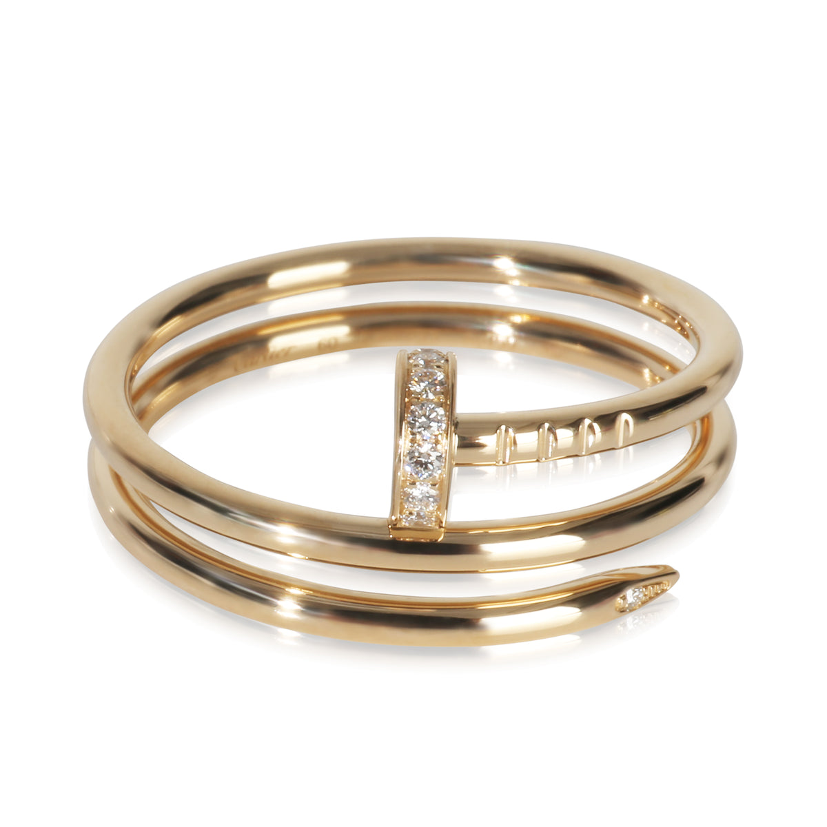 Cartier Yellow Gold  Juste Un Clou Double Ring fv
