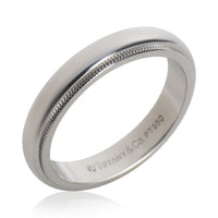 Platinum  Tiffany Together 4mm Ring