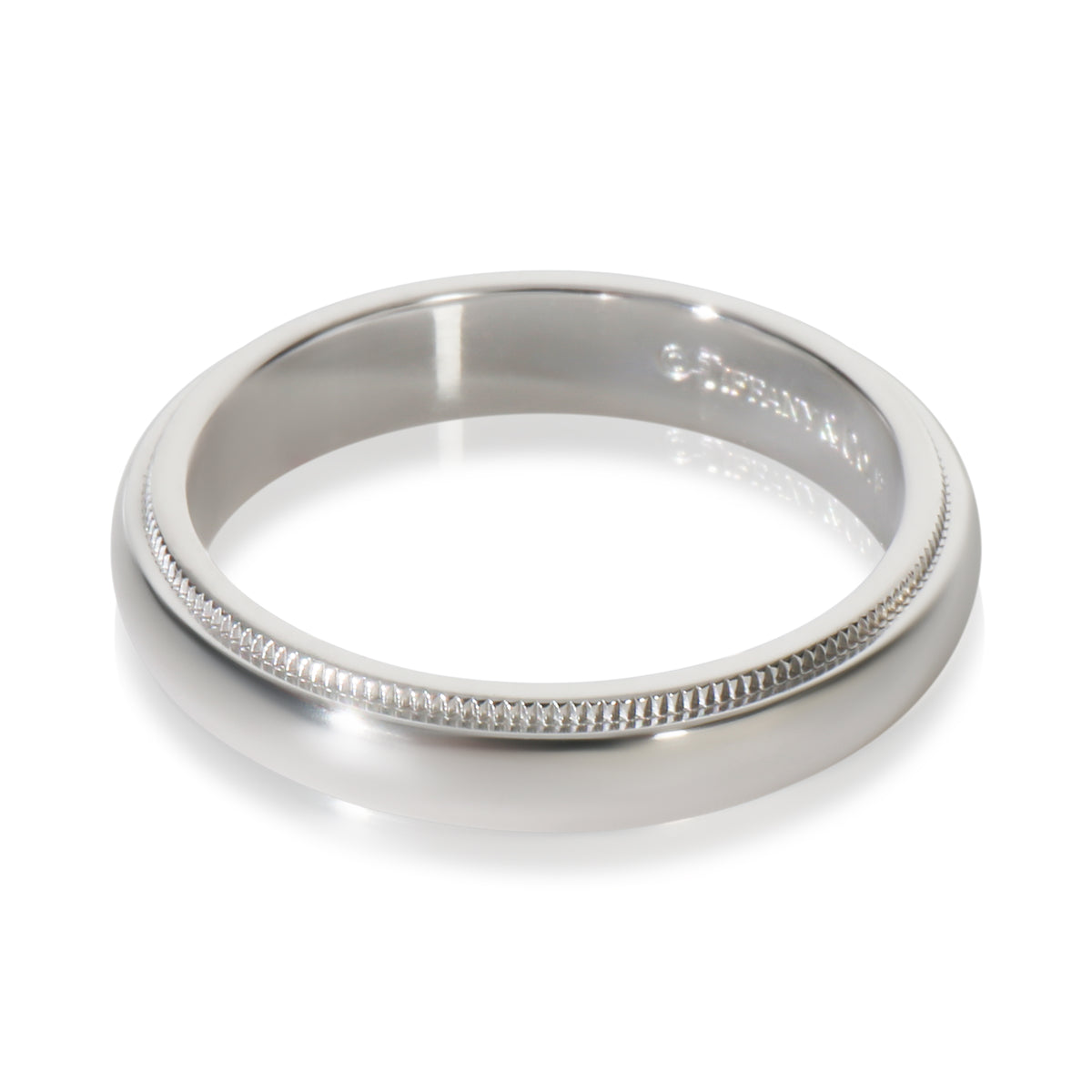 Platinum  Tiffany Together 4mm Ring