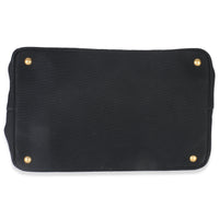 Black Canvas White Logo Small Canapa Tote