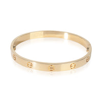 Cartier Yellow Gold Love Bracelet fv