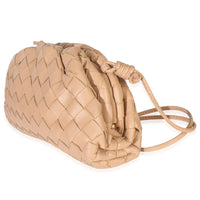 Almond Nappa Intrecciato The Mini Pouch