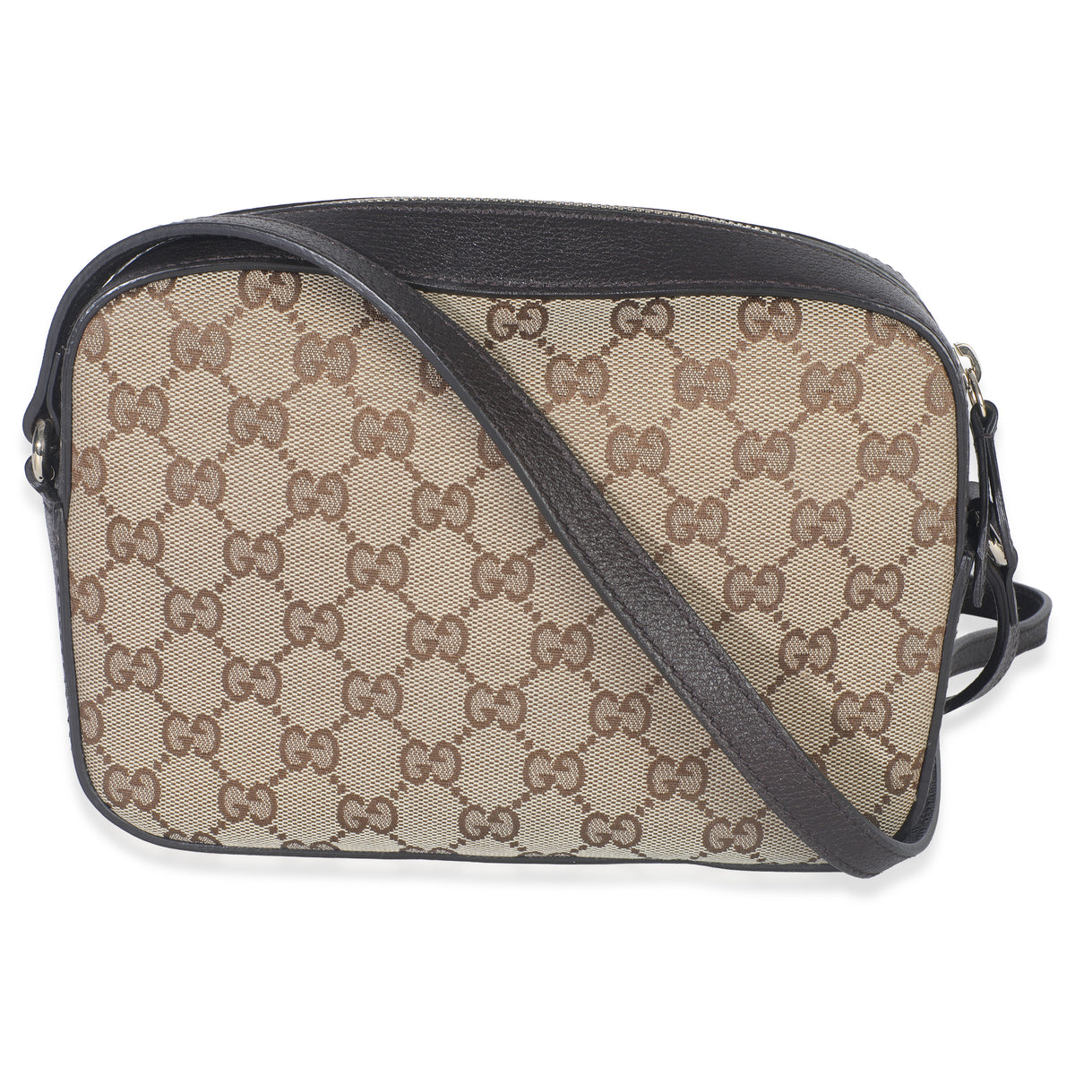 Gucci GG Supreme Canvas Web Small Webby Bee Shoulder Bag Handbag bv