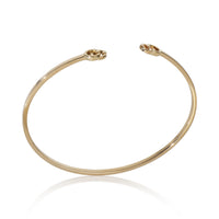 Yellow Gold  GG Thin Running Cuff Bracelet