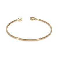 Yellow Gold  GG Thin Running Cuff Bracelet
