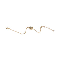 Christian Dior Yellow Gold Mother Of Pearl and Diamond Rose Des Vents Bracelet bv