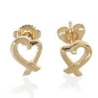 Yellow Gold  Paloma Picasso Loving Heart Earrings
