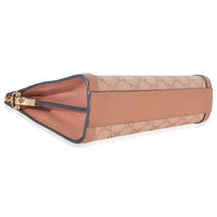 Light Pink GG Canvas Small Ophidia Chain Shoulder Bag