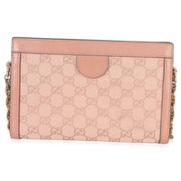 Light Pink GG Canvas Small Ophidia Chain Shoulder Bag