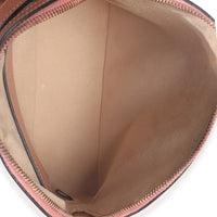 Gucci Pink GG Canvas Small Dome Ophidia Crossbody Bag Handbag ad1