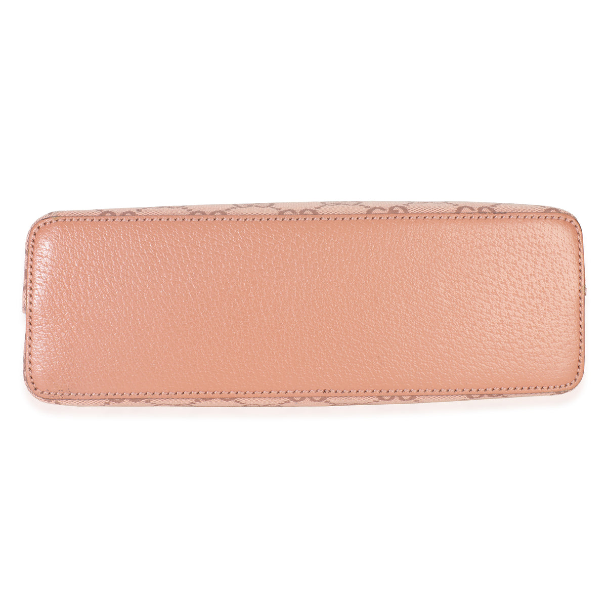 Gucci Pink GG Canvas Small Dome Ophidia Crossbody Bag Handbag stamp
