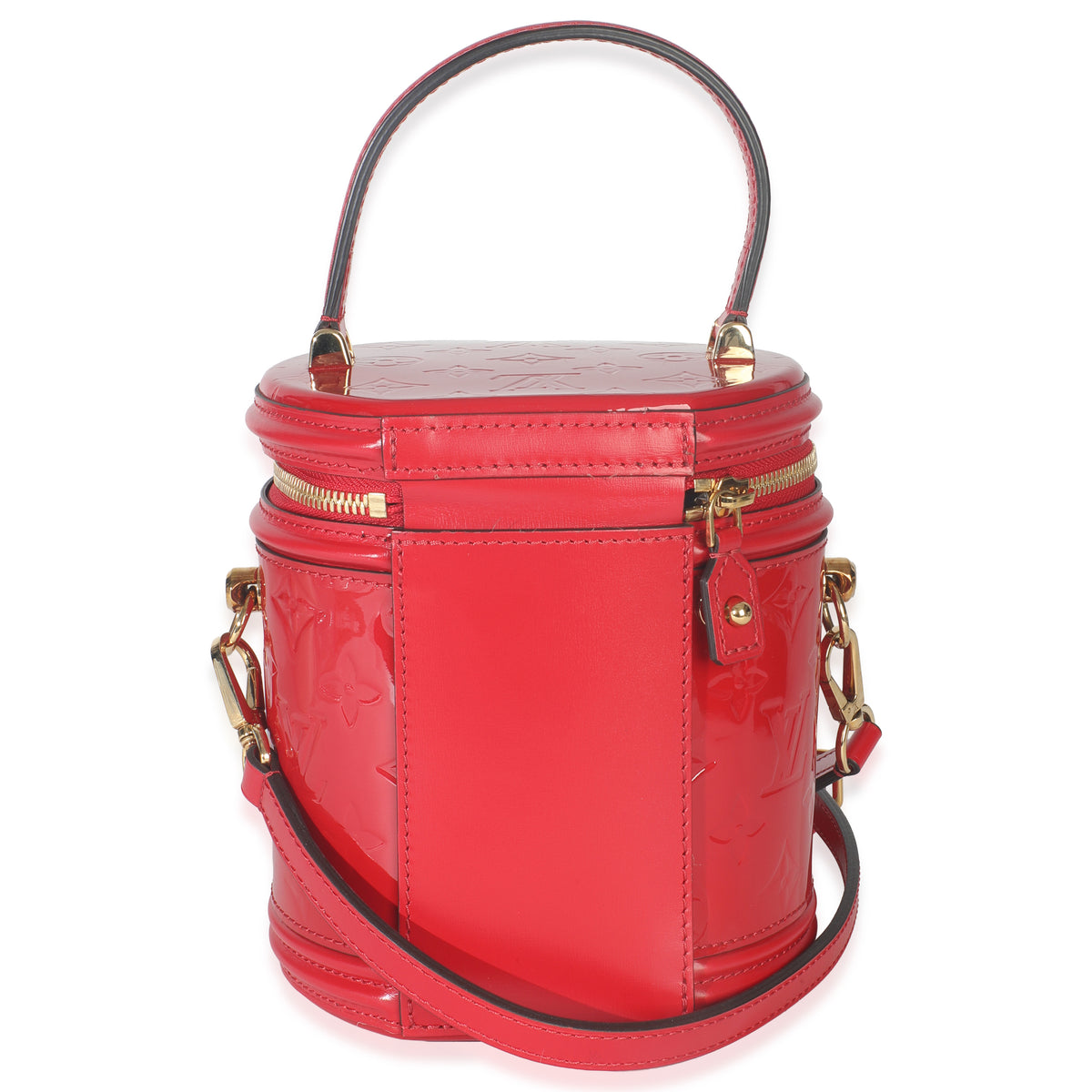 Louis Vuitton Cherry Monogram Vernis Cannes Handbag bv