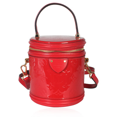 Louis Vuitton Cherry Monogram Vernis Cannes Handbag fv