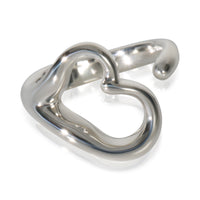 Tiffany & Co. Sterling Silver  Elsa Peretti Open Heart Ring fv