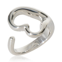 Sterling Silver  Elsa Peretti Open Heart Ring