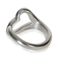 Sterling Silver  Elsa Peretti Open Heart Ring