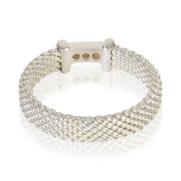Sterling Silver Diamond Somerset Mesh Ring