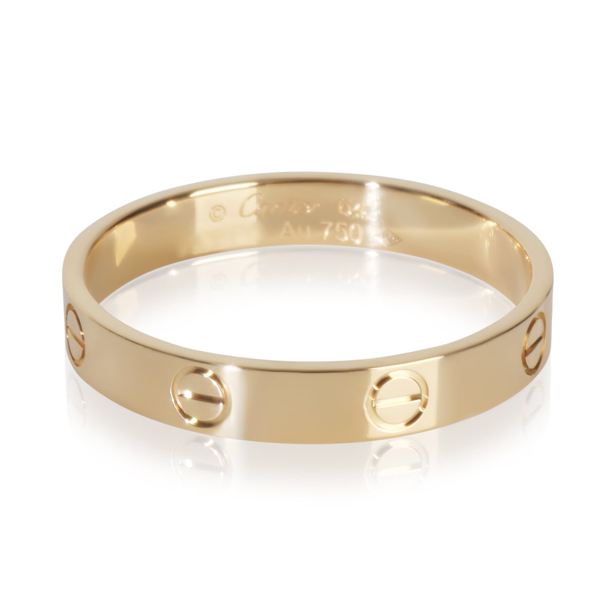 Yellow Gold  Small Model Love Ring