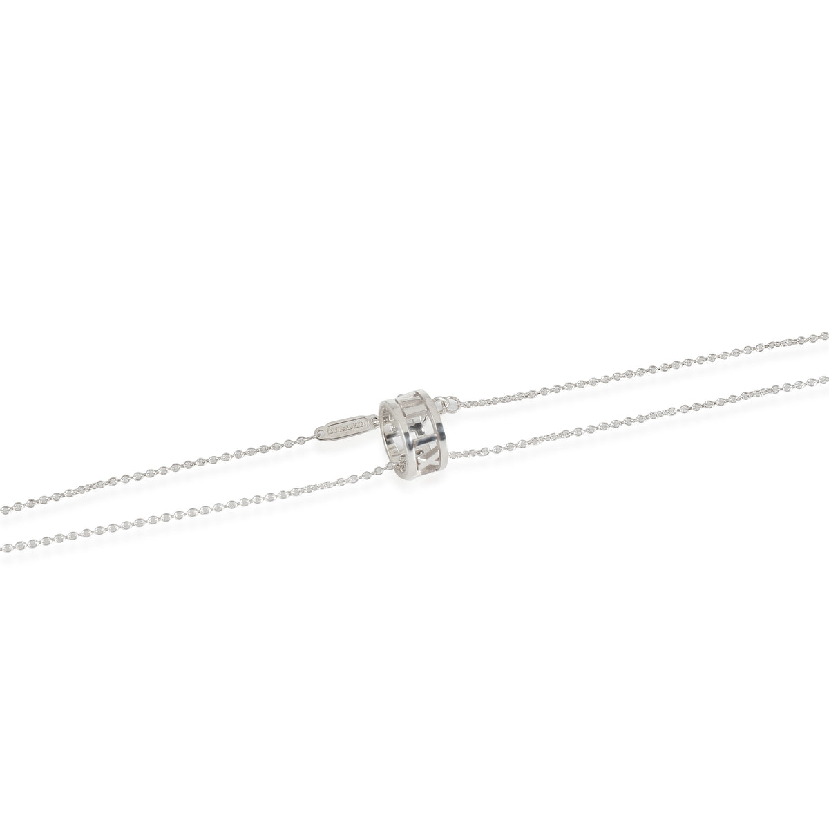 Sterling Silver  Atlas Open Pendant