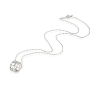 Sterling Silver  Atlas Open Pendant