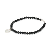 Sterling Silver Onyx Return To Tiffany Bracelet