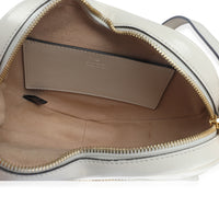 Gucci Creme Matelasse Calfskin Diagonal Mini Interlocking G Heart Bag Handbag av