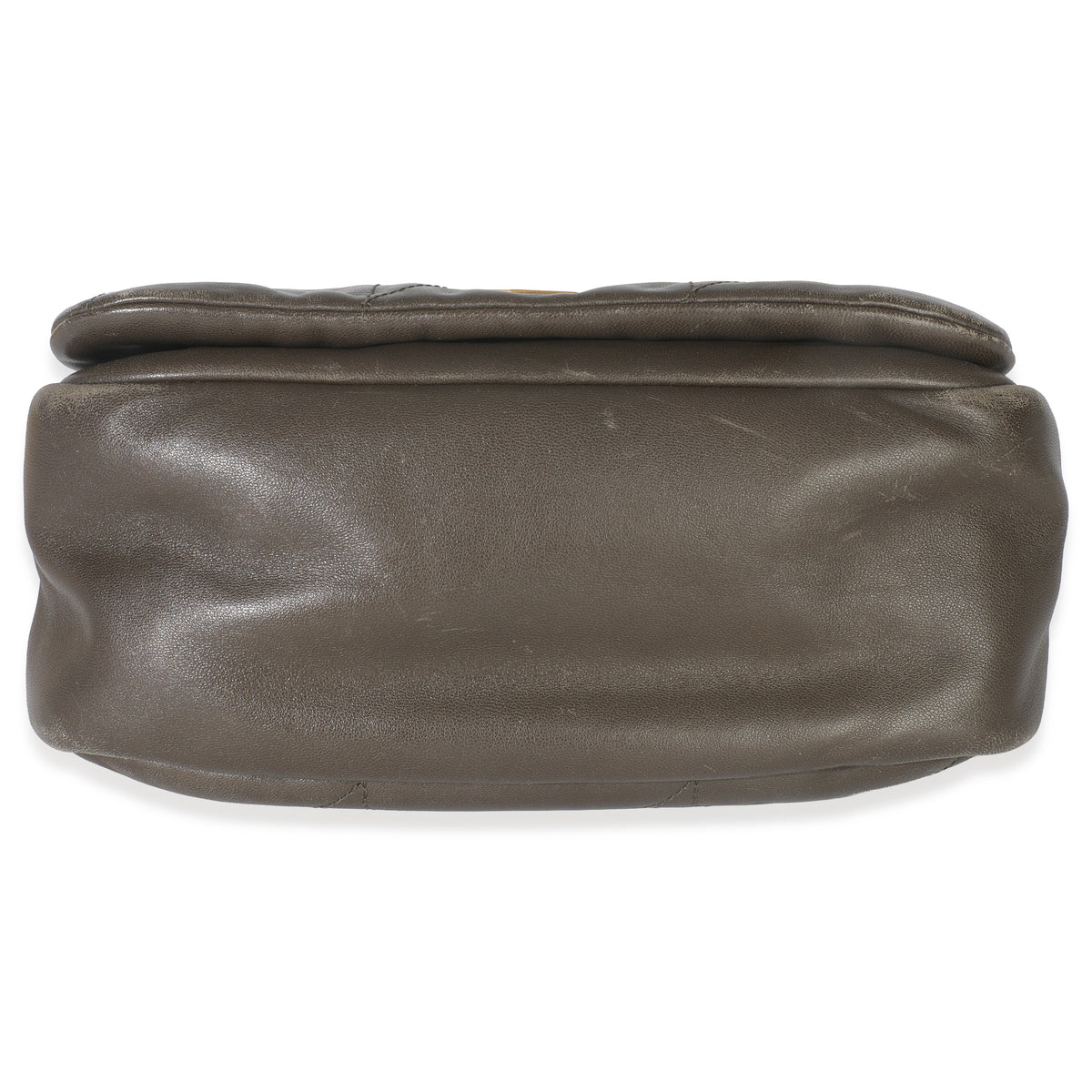Olive Lambskin Matelasse Monogram Small Jamie 4.3