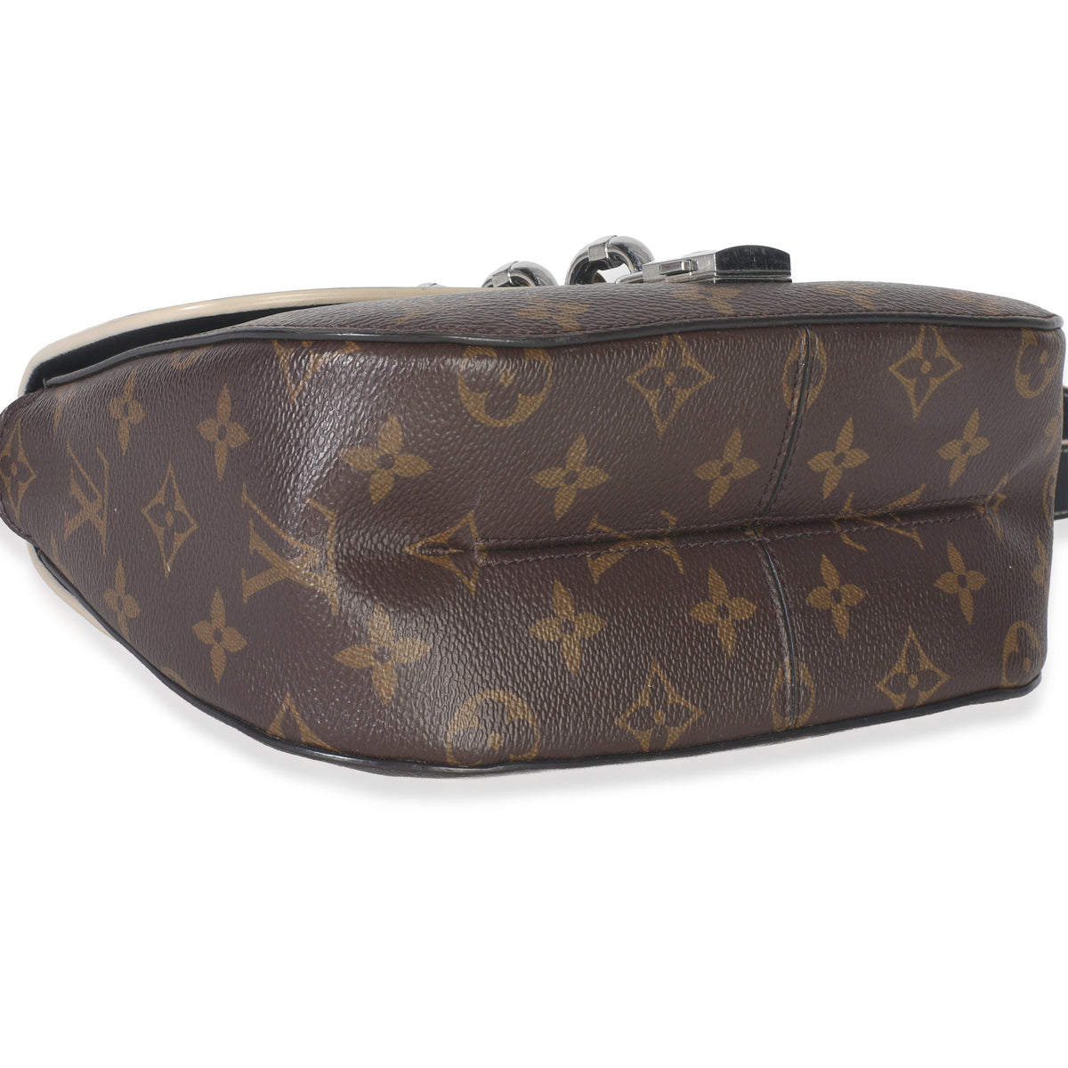 Louis Vuitton Black Monogram Canvas Chain It PM Handbag clasp