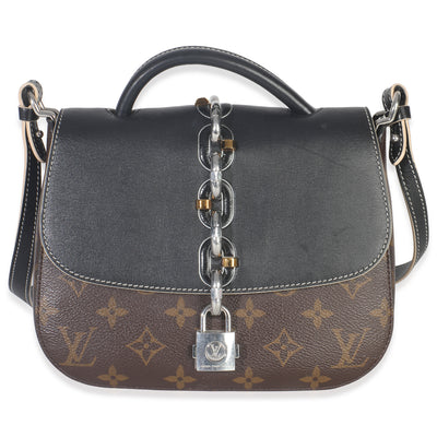 Louis Vuitton Black Monogram Canvas Chain It PM Handbag fv