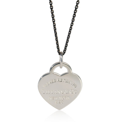 Sterling Silver  Return To Tiffany Pendant