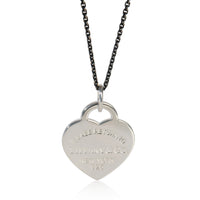 Sterling Silver  Return To Tiffany Pendant