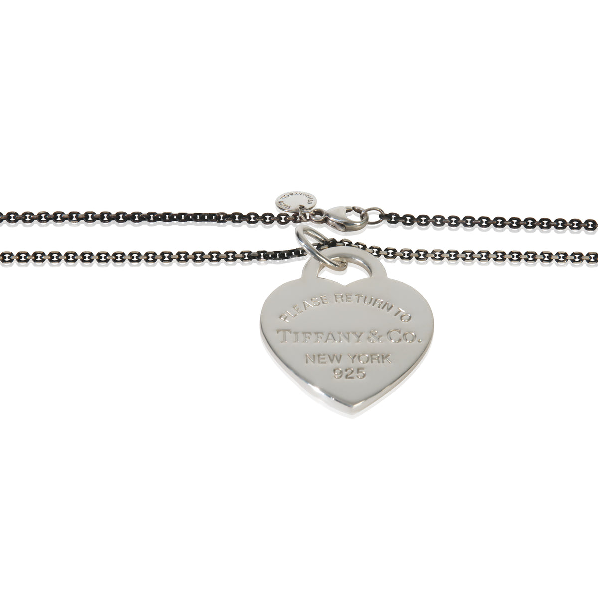 Sterling Silver  Return To Tiffany Pendant