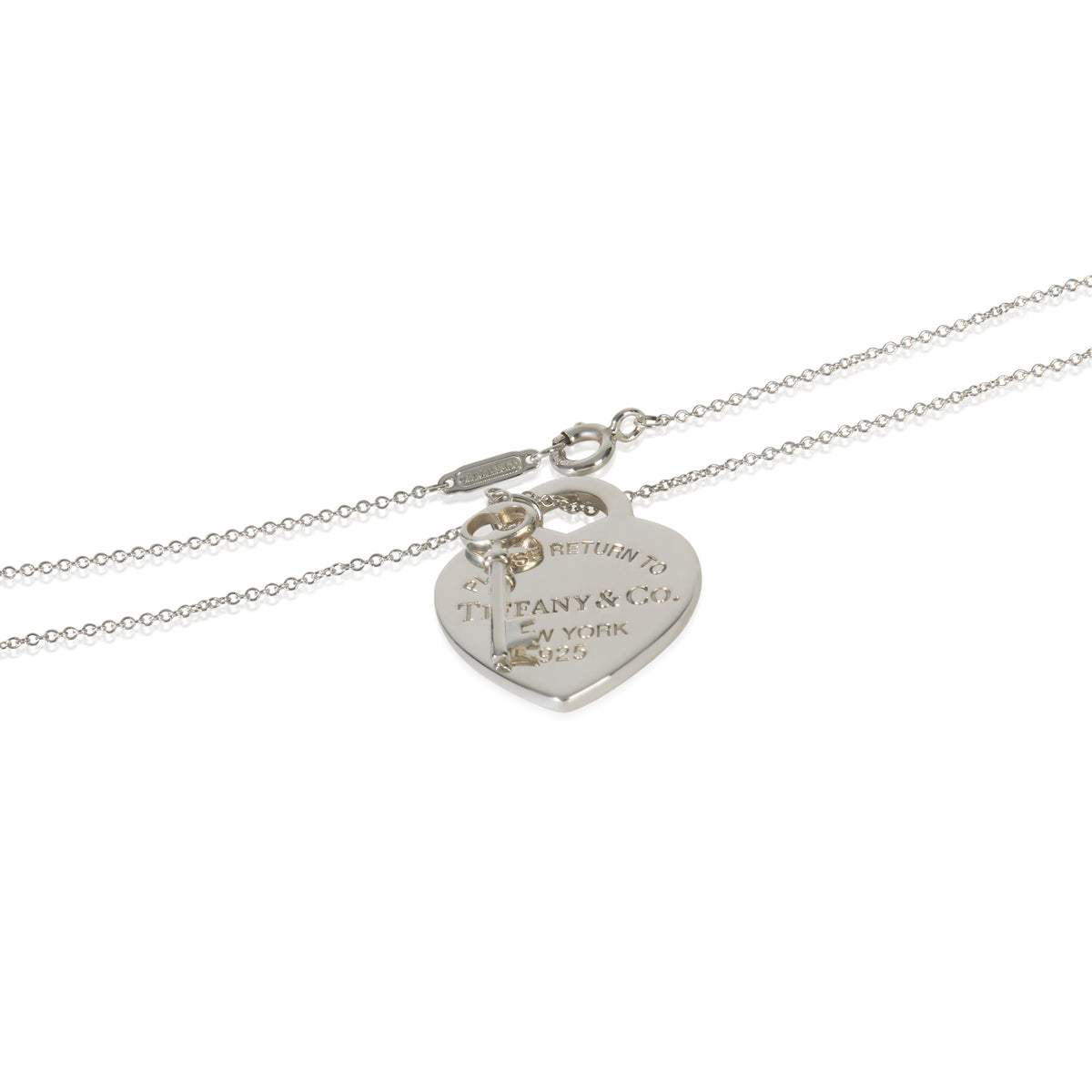 Sterling Silver  Return To Tiffany Pendant