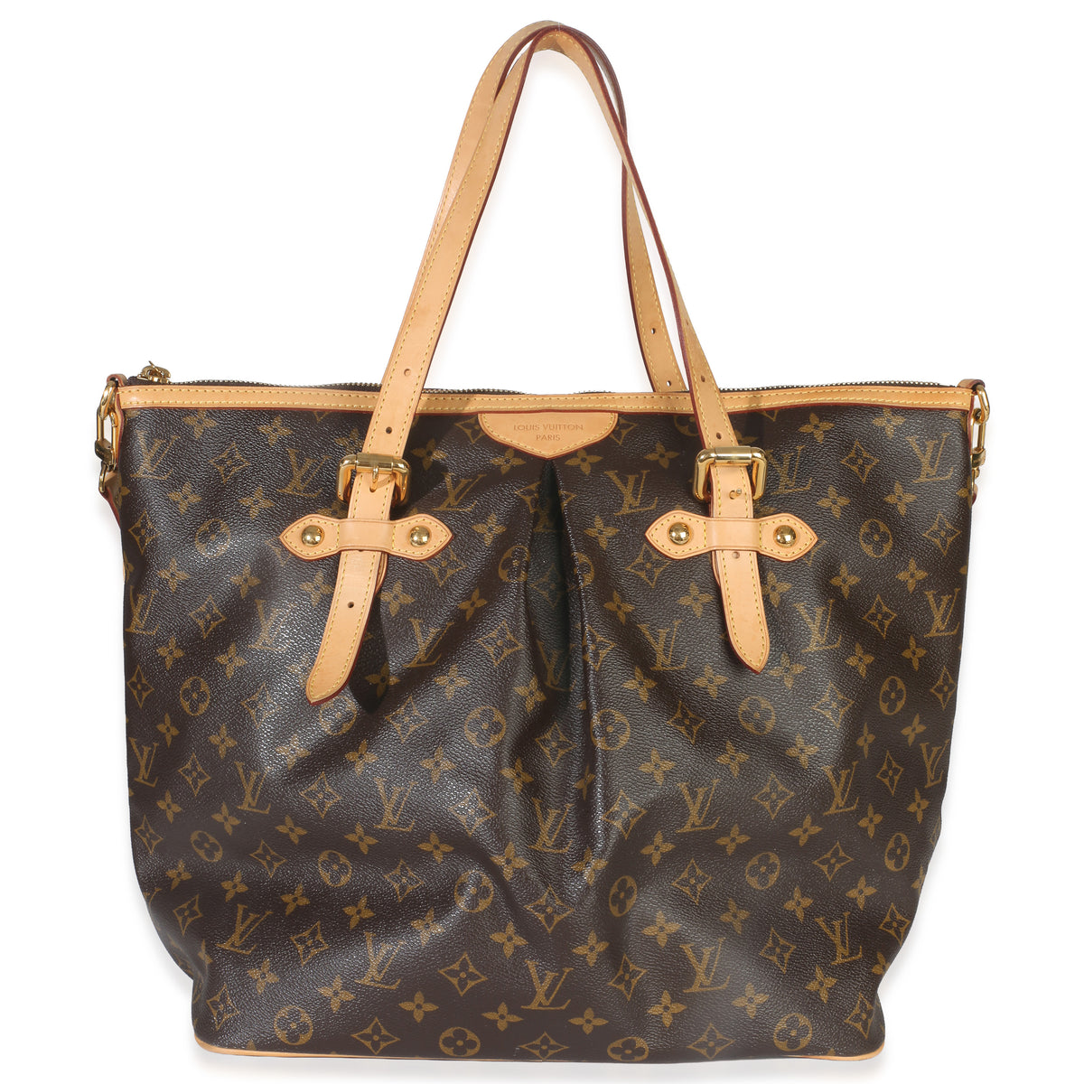 Louis Vuitton Monogram Canvas Palermo GM Handbag fv