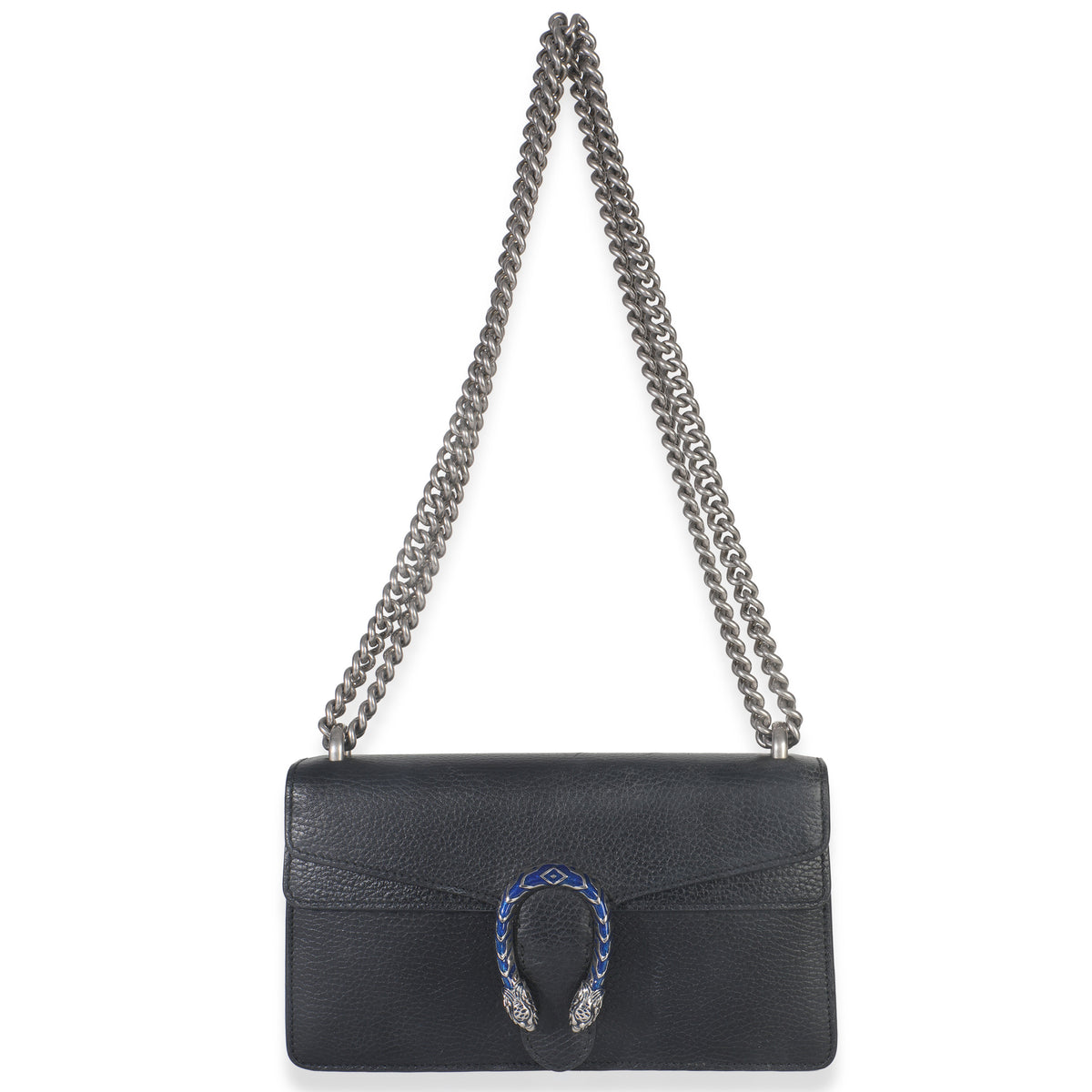 Gucci Black Pebbled Calfskin Small Dionysus Shoulder Bag Handbag av