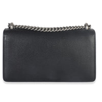 Gucci Black Pebbled Calfskin Small Dionysus Shoulder Bag Handbag bv