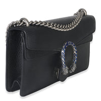 Gucci Black Pebbled Calfskin Small Dionysus Shoulder Bag Handbag pv