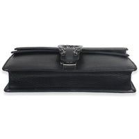 Gucci Black Pebbled Calfskin Small Dionysus Shoulder Bag Handbag stamp