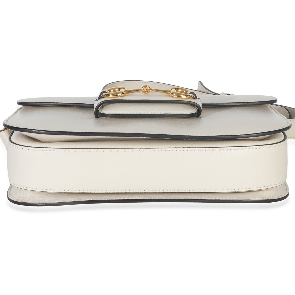 Gucci Mystic White Azalea Calfskin Horsebit Small 1955 Shoulder Bag Handbag box