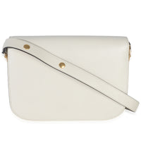 Gucci Mystic White Azalea Calfskin Horsebit Small 1955 Shoulder Bag Handbag stamp