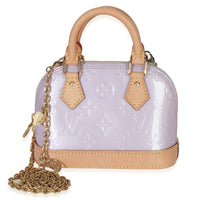 Glossy Lilac Monogram Vernis Nano Alma