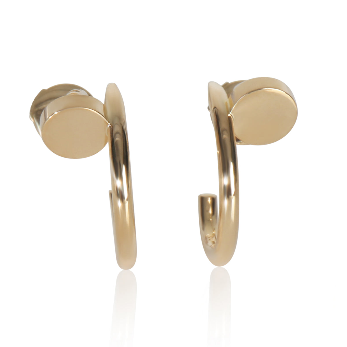 Yellow Gold  Small Model Juste Un Clou Hoop Earrings