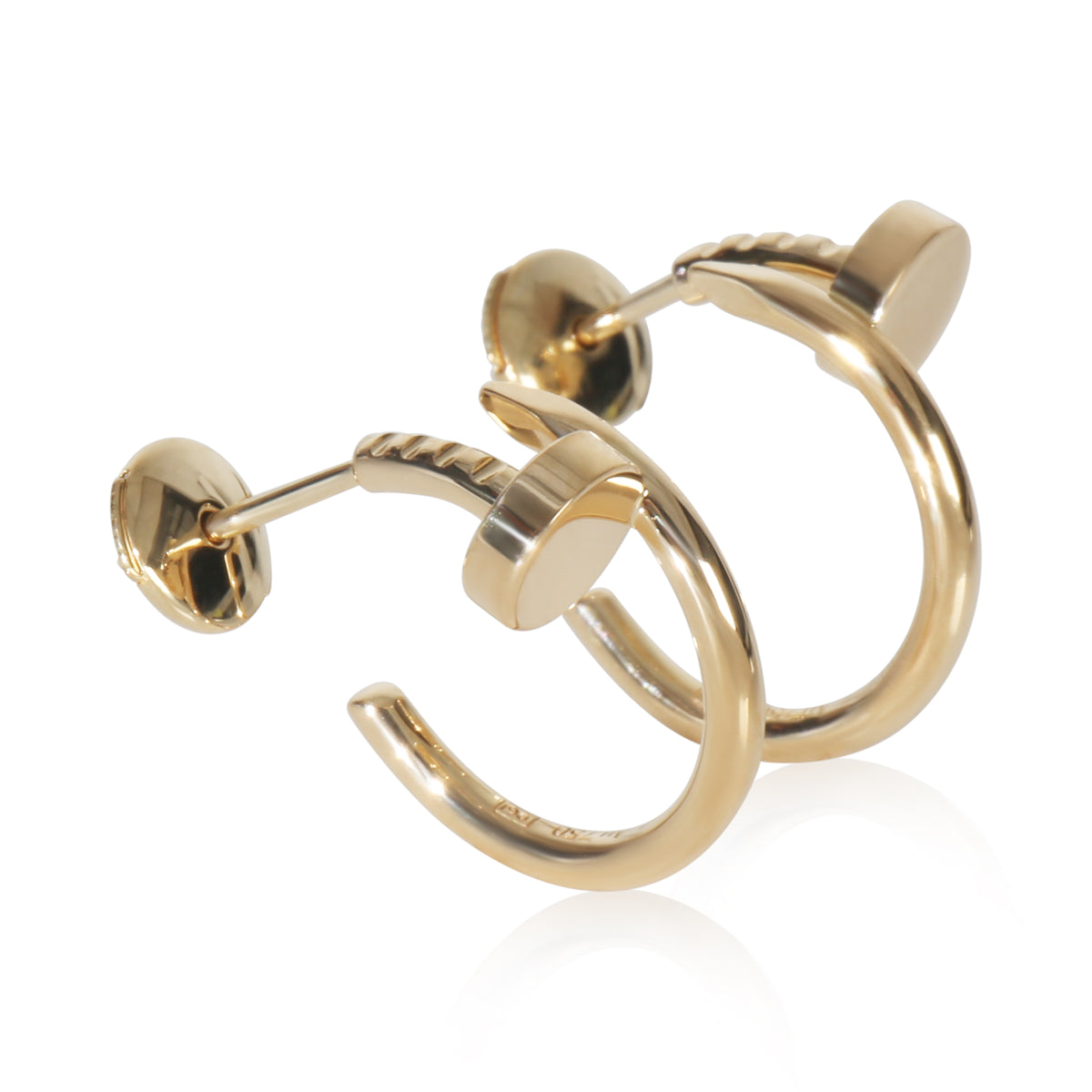 Yellow Gold  Small Model Juste Un Clou Hoop Earrings