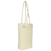 Bottega Veneta Camomile Nappa Intrecciato Vertical Tote Handbag pv