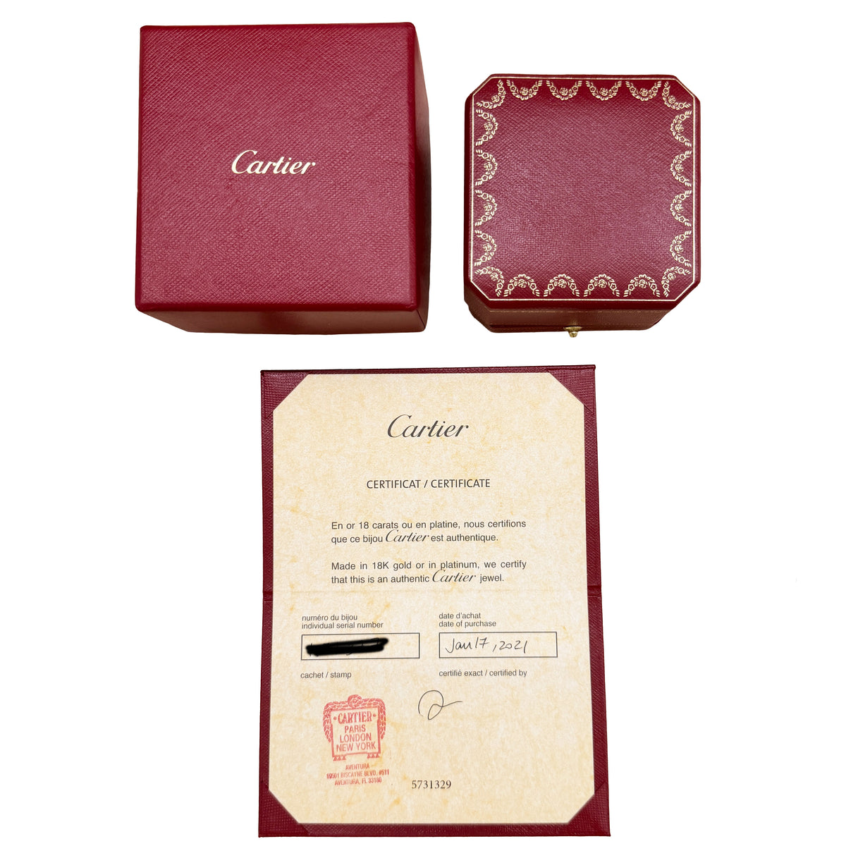 Yellow Gold Diamond Love Ring