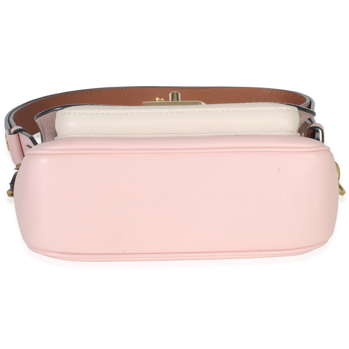 Rose Water Grained Calfskin Lockme Tender