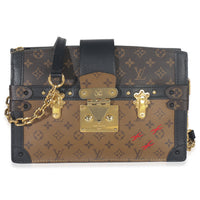 Louis Vuitton Reverse Monogram Canvas Trunk Clutch Handbag fv