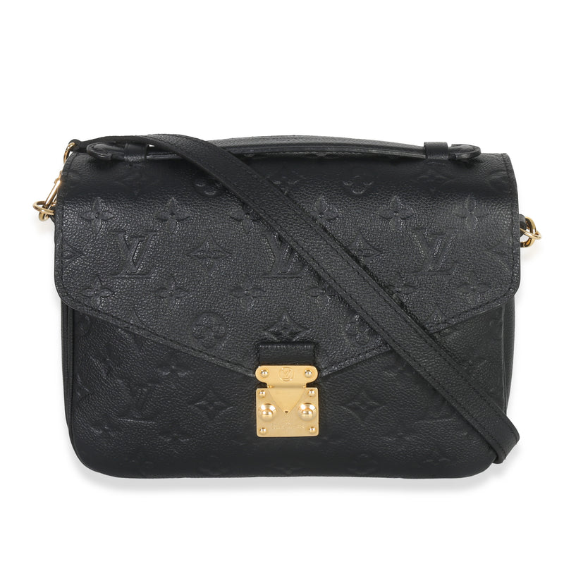 Black Monogram Empreinte Pochette Metis